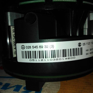 Блок подрулевых переключателей Mercedes S-Class W220 A0285456932 A0085452324