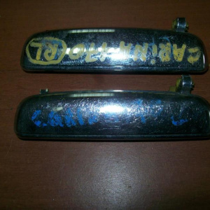 Ручка двери TOYOTA Carina #T170 зад, лев