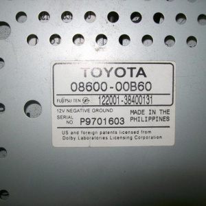 Магнитола Toyota