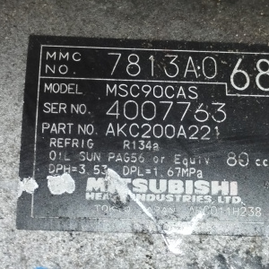 Компрессор кондиционера Mitsubishi 4B11/4B12 Outlander CY4A/CW5W большой