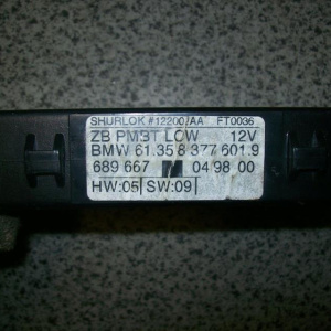 Блок комфорта BMW 5-Series E39 ZB PMBT LCW