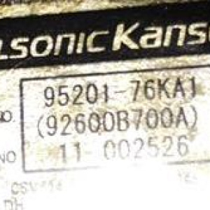 Компрессор кондиционера Suzuki J24B Grand Vitara/Kizashi TDA4W/RE91S '2008- 95201-76KA0 / -76KA1