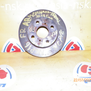 Диск тормозной Toyota NCP10/NCP12/NCP15/NCP16/SCP10/SCP11/SCP13 Vitz/Platz F диаметр 235 мм толщина 18 мм 43512-52010