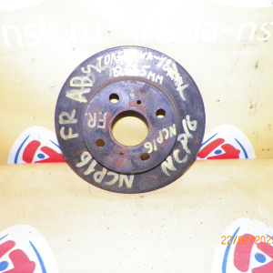 Диск тормозной Toyota NCP10/NCP12/NCP15/NCP16/SCP10/SCP11/SCP13 Vitz/Platz F диаметр 235 мм толщина 18 мм 43512-52010