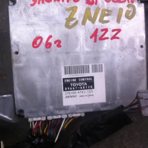 Компьютер Toyota Wish / 275100-4741 1ZZ-FE ZNE10 2WD a/t контакты в 4 ряда эл. заслонка U341E 10 конт. '2006