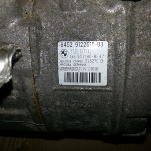 Компрессор кондиционера BMW E81/E90/E84 N52/N51 1-Series 7SEU17C