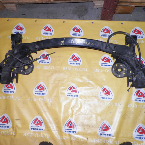 Балка Toyota ACR50/GSR50 Estima 2WD ABS DISK. В сборе с тросами ручника. R