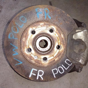 Ступица Volkswagen 9N1/9N3/6R1 Polo BUD перед, прав ABS в сборе 6Q0407256AC