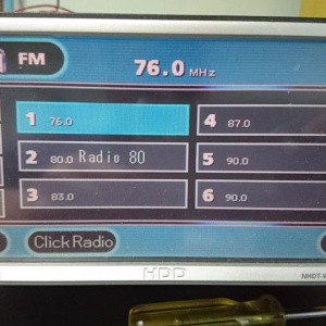 Магнитола Toyota NHDT-W55 HDD, DVD VIDEO, MP3, WMA