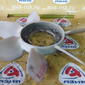 Крыльчатка Toyota 2KD-FTV-1KD/1KZ/3C-TE Land Cruiser Prado KDJ95/KZJ95/KDH200/CR50 диаметр по центрам болтов 136 мм. длина 420 мм. 16361-67030/-67020