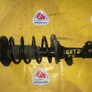 Стойка Hyundai TB/BJ Getz/Clic/TB '2004 перед, прав пружина зелёная-синяя