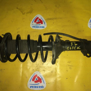 Стойка Hyundai TB/BJ Getz/Clic/TB '2004 перед, лев пружина зелёная-синяя