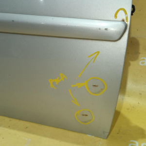 Дверь боковая Chevrolet Lacetti J200/19/35/48 перед, прав в сборе (ржавчина)