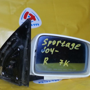 Зеркало KIA Sportage KM/JE/FQ прав 7к LHD-левый руль '2004-2010