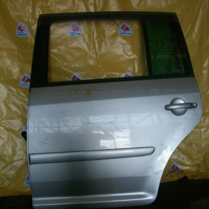 Дверь боковая Volkswagen Touran 1T1 зад, лев в сборе
