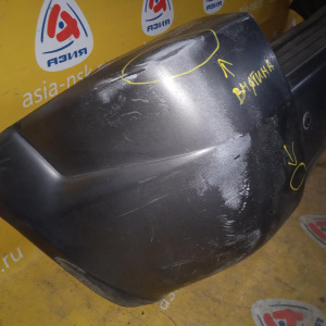 Бампер Hyundai Tucson JM/BH '2004-2009 зад (замят левый угол) 2 трубы, парктроники, под уширители 866112E050
