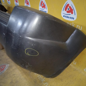 Бампер Hyundai Tucson JM/BH '2004-2009 зад (замят левый угол) 2 трубы, парктроники, под уширители 866112E050