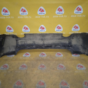 Бампер Hyundai Tucson JM/BH '2004-2009 зад (замят левый угол) 2 трубы, парктроники, под уширители 866112E050