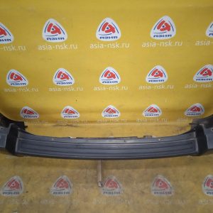 Бампер Hyundai Tucson JM/BH '2004-2009 зад (замят левый угол) 2 трубы, парктроники, под уширители 866112E050