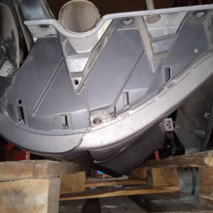 Торпедо Chevrolet Rezzo U100 с Airbag (дефект сверху)