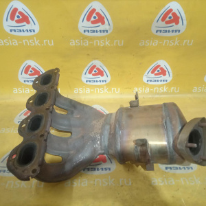 Коллектор выпускной Chevrolet LDE/F16D4/Z16XER Aveo T300/J300/A04 с катализатором