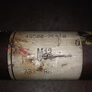 Привод Hyundai JM/BH Tucson D4EA перед, прав ABS (27/28) 2.0L CRDi VGT 140 л.с. '2006 495002E810