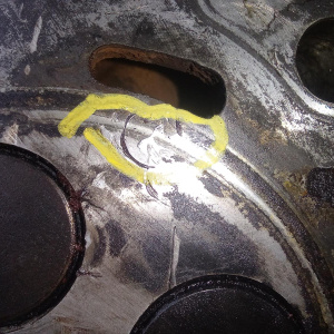 Головка блока Hyundai D4EA Euro 3 22111-27901 2210027000 Santa Fe SM/BB