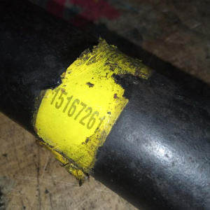 Стабилизатор Chevrolet GMT360/KC TrailBlazer '2002 F D=43 mm 15167261