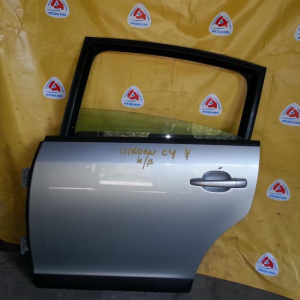 Дверь боковая Citroen C4 LC '2004-2011 зад, лев Hatchback