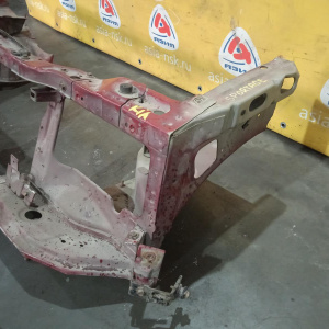 Рамка радиатора Kia Sportage K00/JA/FM '1994-2004 красная (дефект, ржавчина)