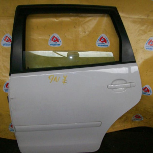 Дверь боковая Volkswagen Polo 9N1/9N3 '2001-2009 зад, лев Hatchback в сборе 6Q6833055H