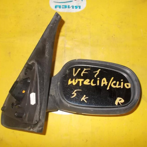Зеркало Renault Clio/Lutecia/Symbol BB прав Hatchback 5D 5к RHD '1998-2001
