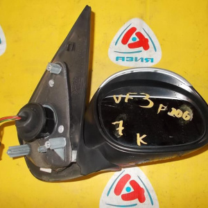 Зеркало Peugeot 206 прав 7к. Правый руль