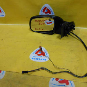 Зеркало Peugeot 307 лев 6+2к.