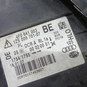 Фара AUDI A6 C6/4F2 '2004-2008 лев RHD HID-биксенон адаптив в сборе 4F0941003BE