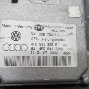 Фара AUDI A6 C6/4F2 '2004-2008 лев RHD HID-биксенон адаптив в сборе 4F0941003BE