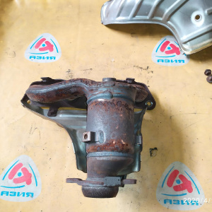 Коллектор выпускной Toyota 1ZZ-FE Wish/Allion/Premio ZNE14/ZZT245/ZCT15/ZCA25/ZZE124/ZZE134/ZZE138 4WD с катализатором / 17104-22110