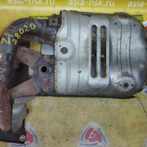 Коллектор выпускной Toyota 2AZ-FE Estima ACR30/ACR40/ACU20 '02.2000-04.2003 2 катализатора OLD с катализатором 25051-28020 / 25051-28021