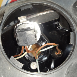 Фара Mercedes M-Class W163 '2001-2005 прав рест, в сборе (дефект проводки)