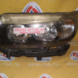 Фара SUBARU лев Forester SG5 '2005-2008 черн. Xenon (в сборе)