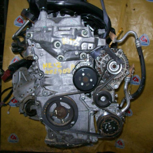 Двигатель Nissan HR12-DE-402909A передний привод пробег18000км March