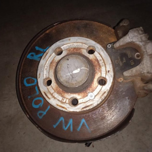 Ступица Volkswagen 9N1/9N3/6R1 Polo зад, лев 2WD ABS в сборе суппорт диск 6Q0598611