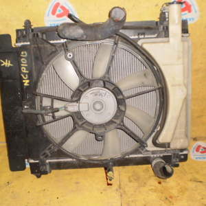 Радиатор охлаждения Toyota NCP100 Ractis 1NZ Без трубок охлаждения