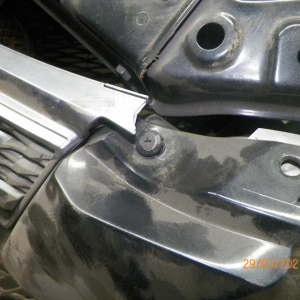 Ноускат Toyota Corolla Axio/Corolla Fielder NZE141 Xenon дефект решетки