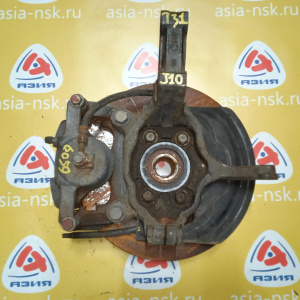 Ступица Nissan T31/J10/JJ10E X-Trail/Dualis/Qashqai перед, прав с суппортом и диском 40014JG000, 40202JG000