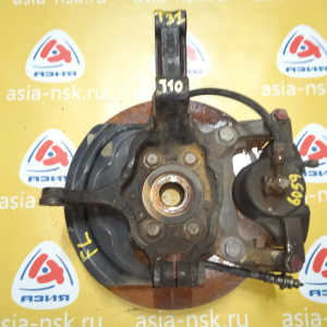 Ступица Nissan T31/J10/JJ10E X-Trail/Dualis/Qashqai перед, лев с суппортом и диском 40015JG000, 40202JG000