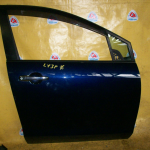 Дверь боковая Mazda MPV LY3P перед, прав дефект (цена указана за голое железо)