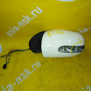 Зеркало Mercedes E-Class W211 лев до рест JPN 8+7к (треснут повторитель) '2002-2006