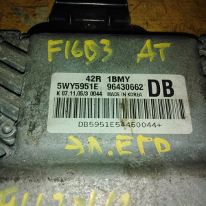Блок управления двс Chevrolet Lacetti J200 LXT/F16D3 DB 96430662