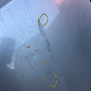 Капот Subaru Legacy BPE алюм. дефект